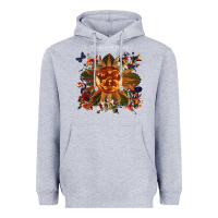 Heather Grey tears for fears 24 Heavyweight Hoodie - linhVisuals