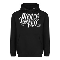 Black pierce the veil front Heavyweight Hoodie - linhVisuals
