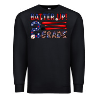 Black batter up 2nd grade Premium Sweatshirt - JahusDesignShop