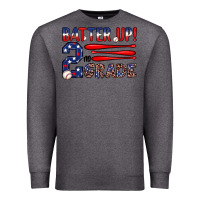 Charcoal Heather batter up 2nd grade Premium Sweatshirt - JahusDesignShop