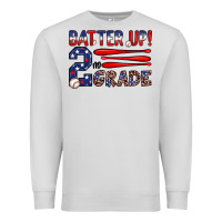 Dove Grey batter up 2nd grade Premium Sweatshirt - JahusDesignShop