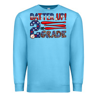 Ocean Blue batter up 2nd grade Premium Sweatshirt - JahusDesignShop