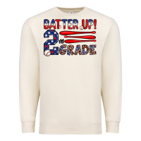 Batter Up 2nd Grade Premium Sweatshirt | Teevron