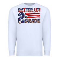 White batter up 2nd grade Premium Sweatshirt - JahusDesignShop