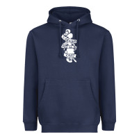 Navy pierce the veil back Heavyweight Hoodie - linhVisuals