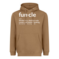 Toasted Coconut funcle Heavyweight Hoodie - linhVisuals