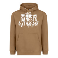 Toasted Coconut gangsta wrapper Heavyweight Hoodie - linhVisuals