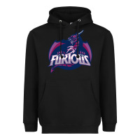 Black bi furious   bisexual Heavyweight Hoodie - linhVisuals