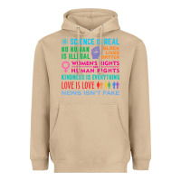 Mushroom science is real , black lives matter , love is love , equality , kindn Heavyweight Hoodie - linhVisuals