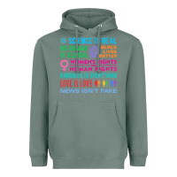Sage science is real , black lives matter , love is love , equality , kindn Heavyweight Hoodie - linhVisuals