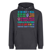 Smoke science is real , black lives matter , love is love , equality , kindn Heavyweight Hoodie - linhVisuals