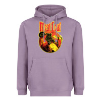 Lavender vintage meatloaf bat out of hell Heavyweight Hoodie - linhVisuals