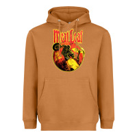 Meerkat vintage meatloaf bat out of hell Heavyweight Hoodie - linhVisuals