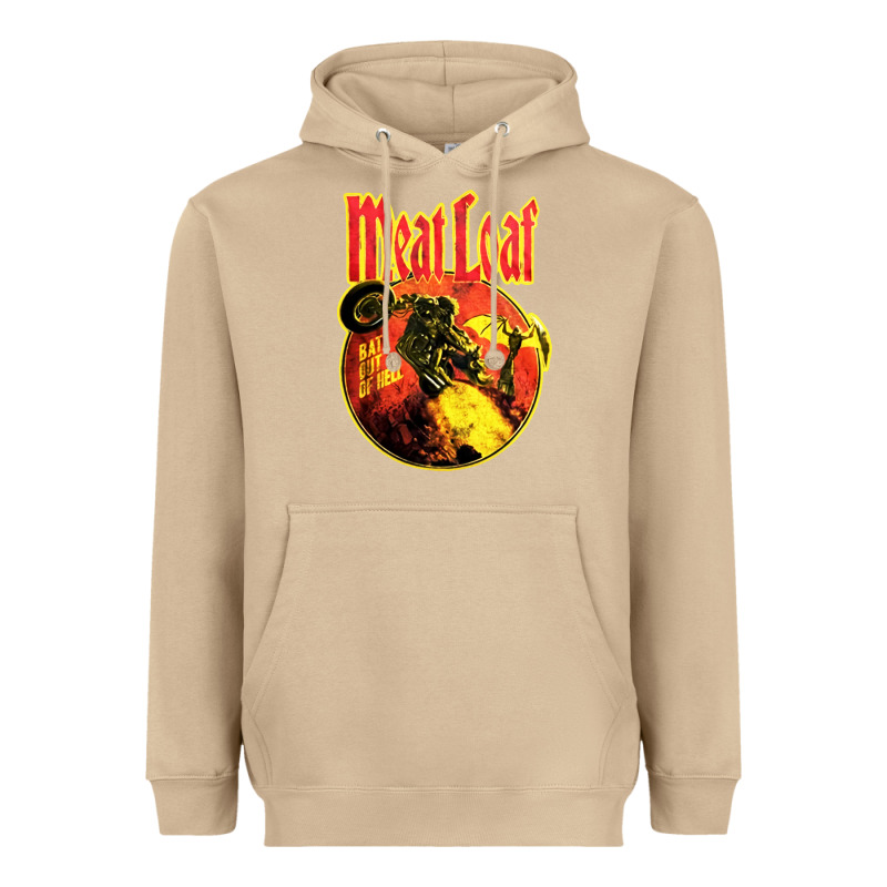 Vintage Meatloaf Bat Out Of Hell Heavyweight Hoodie by linhVisuals | Teevron