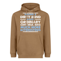 Toasted Coconut having a dirty mind makes ordinary conversations much more interesting Heavyweight Hoodie - linhVisuals