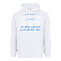 White having a dirty mind makes ordinary conversations much more interesting Heavyweight Hoodie - linhVisuals