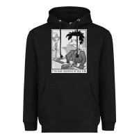 Black i've lost control of my life   rugrats Heavyweight Hoodie - linhVisuals