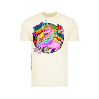 Vintage Arctic Pride unicorn Vintage Tee - FaDigitalArtStudio