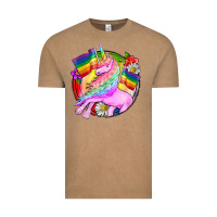 Pride Unicorn Vintage Tee | Teevron