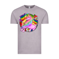 Vintage Zinc Pride unicorn Vintage Tee - FaDigitalArtStudio