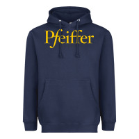 Navy pfeiffer university Heavyweight Hoodie - linhVisuals