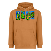 Meerkat arcade turtles Heavyweight Hoodie - linhVisuals