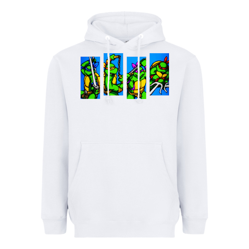 Arcade Turtles Heavyweight Hoodie by linhVisuals | Teevron
