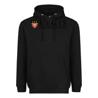 Black regis college Heavyweight Hoodie - linhVisuals