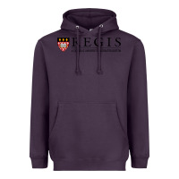 Plum regis college Heavyweight Hoodie - linhVisuals
