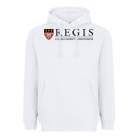 White regis college Heavyweight Hoodie - linhVisuals