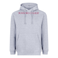 Heather Grey roanoke college Heavyweight Hoodie - linhVisuals