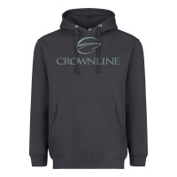 Smoke Crownline Boats Heavyweight Hoodie - linhVisuals