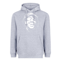 Heather Grey stevie wonder Heavyweight Hoodie - linhVisuals