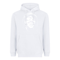 White stevie wonder Heavyweight Hoodie - linhVisuals