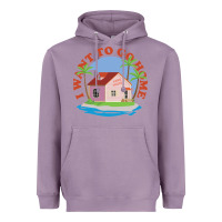 Lavender i want to go home Heavyweight Hoodie - linhVisuals