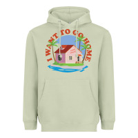Matcha i want to go home Heavyweight Hoodie - linhVisuals