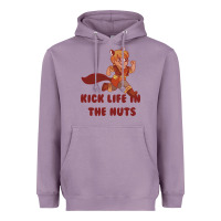Lavender kick life in the nuts   squirrel girl Heavyweight Hoodie - linhVisuals