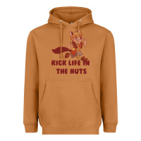 Kick Life In The Nuts   Squirrel Girl Heavyweight Hoodie | Teevron