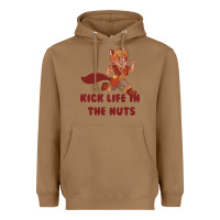 Toasted Coconut kick life in the nuts   squirrel girl Heavyweight Hoodie - linhVisuals