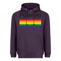 Plum polaroid color spectrum horizontal Heavyweight Hoodie - linhVisuals