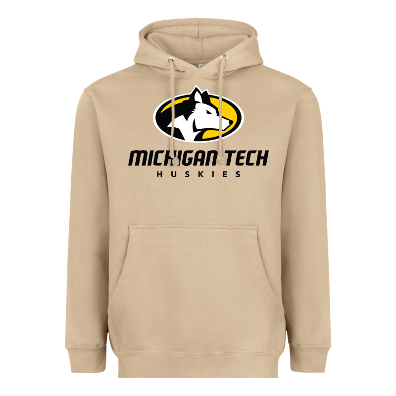 Michigan Tech Huskies Heavyweight Hoodie by linhVisuals | Teevron