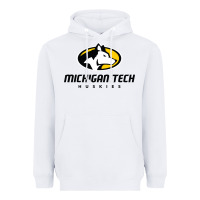 White michigan tech huskies Heavyweight Hoodie - linhVisuals
