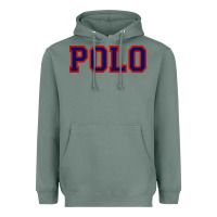 Sage polo Heavyweight Hoodie - linhVisuals