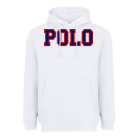 White polo Heavyweight Hoodie - linhVisuals
