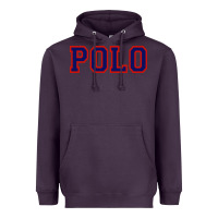 Plum polo Heavyweight Hoodie - linhVisuals