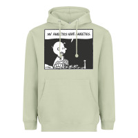 Matcha my anxieties have anxieties   peanuts Heavyweight Hoodie - linhVisuals