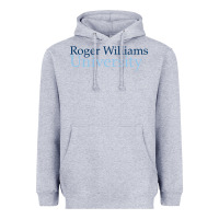 Heather Grey roger williams university Heavyweight Hoodie - linhVisuals