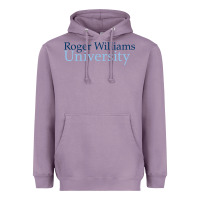 Lavender roger williams university Heavyweight Hoodie - linhVisuals