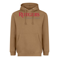 Toasted Coconut rutgers university–camden Heavyweight Hoodie - linhVisuals