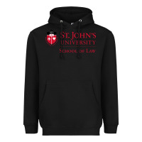 Black saint john's university Heavyweight Hoodie - linhVisuals
